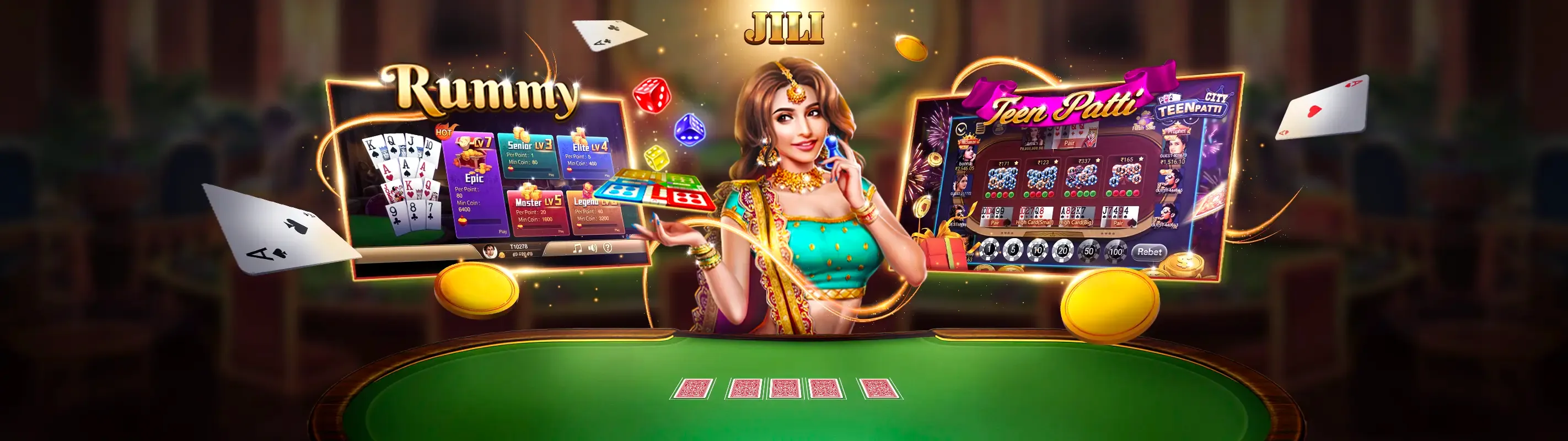 Sảnh Casino Trực Tuyến 7ball với các trò chơi hấp dẫn
